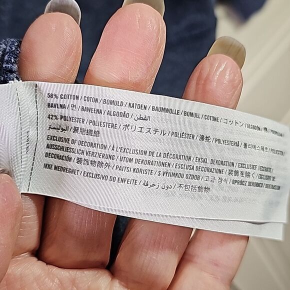 Men's Hollister Sweatshirt Y2k Light Blue Logo Size Medium - Picture 5 of 6